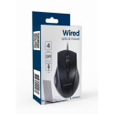 MOUSE USB OPTICAL/BLACK MUS-4B-02 GEMBIRD