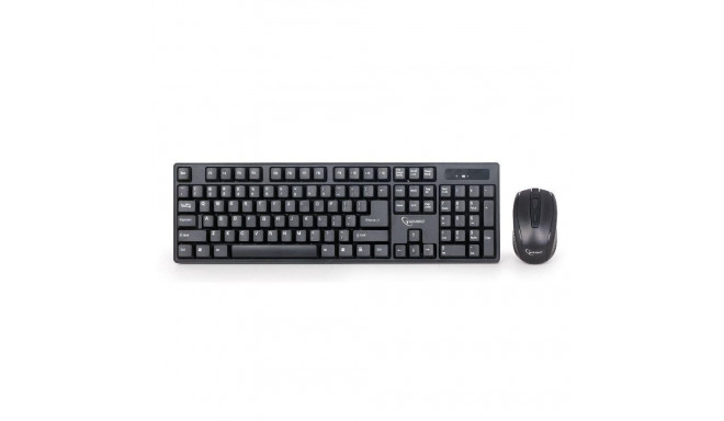 KEYBOARD +MOUSE WRL ENG/DESKTOP KBS-W-01 GEMBIRD
