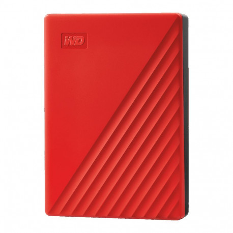 HDD External WD My Passport (4TB, USB 3.2) Red