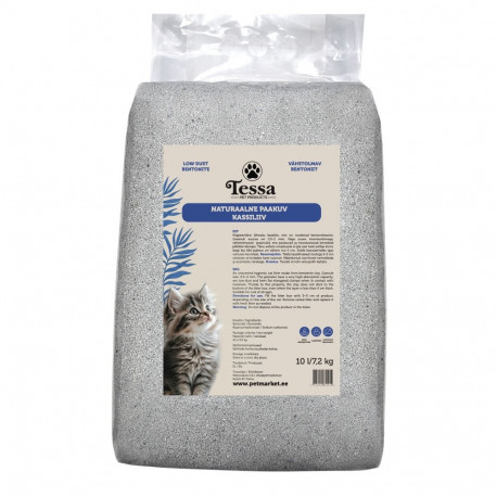 Tessa natural clumping bentonite cat litter 10L
