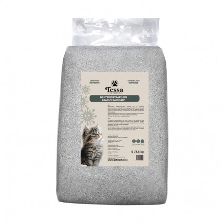 Tessa bacteriostatic clumping bentonite cat litter 5L