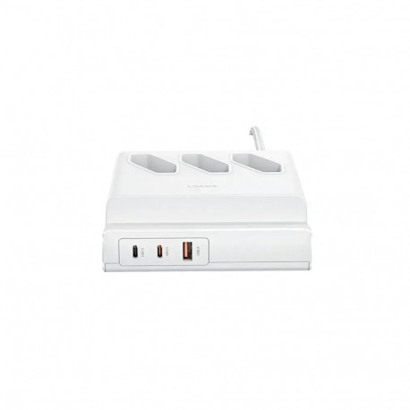 USAMS Listwa zasilająca 65W Super Si Fast Charging USB Extension Socket EU biały|white CC160TC01 (US