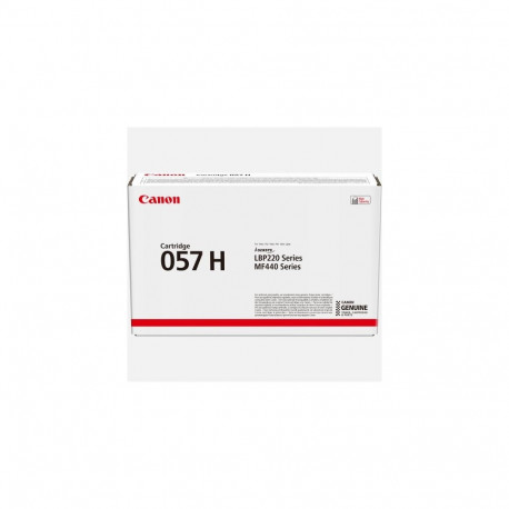 Canon 057H (3010C004) Toner Cartridge, Black