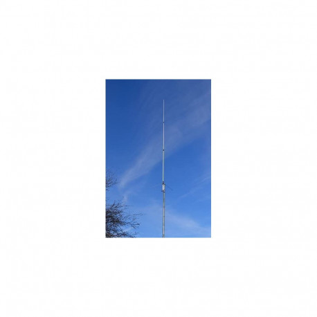 Diamond F23 Antenna VHF Base, 144 to 174 MHz, Power Max 200 Watt, Length 460 cm, Gain 7.8dB. Connect