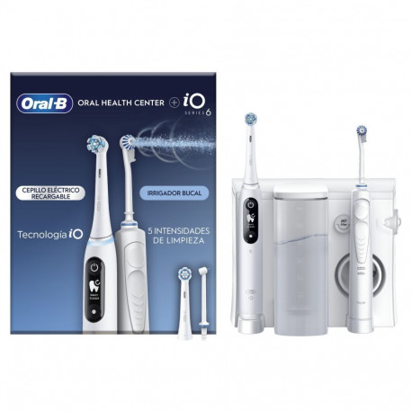 Oral-B Electric Toothbrush | iO6 & OxyJet | Rechargeable | For adults | Number of brush heads includ