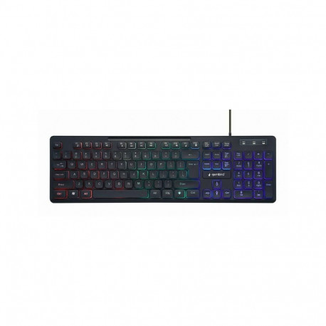 Gembird KEYBOARD MULTIMEDIA USB ENG/BLACK KB-UML-02