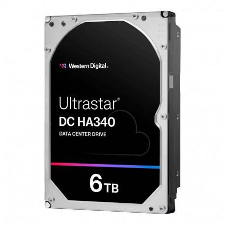 "WESTERN DIGITAL Ultrastar DC HA340 8,89cm 3,5Zoll 26.1MM 6TB 256MB 7200RPM SATA"