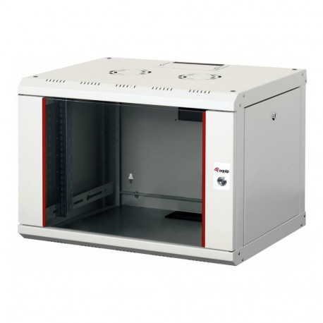 Võrgukapp 19" klaasuksega PM 600x450mm 7HE, hall