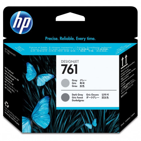 HP prindipea 761 originaal standardmaht 1-pakk, hall ja tumehall