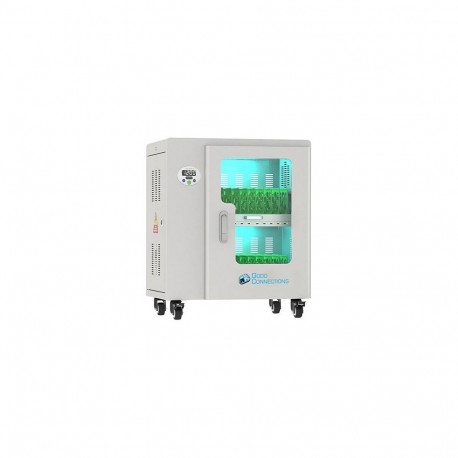 GoodConnections tahvelarvutite laadimiskäru ANTARES PRO T20C kuni 11" USB-C 30W PD3.0 UVC-desinfekts