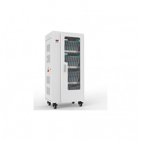 "GoodConnections ANTARES T40 Tablet-Ladewagen UVC-Desinfektion Grau"