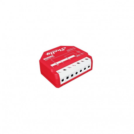 Shelly Qubino Wawe 1PM electrical switch Smart switch Red