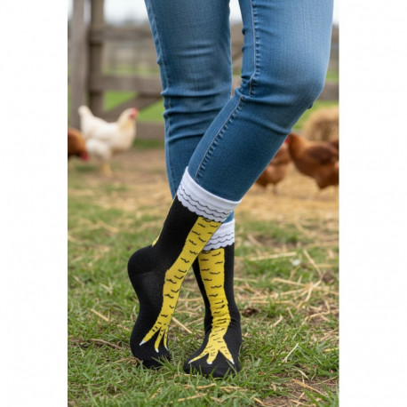 SOKISAHTEL CHICKEN LEGS humoorikad puuvillased sokid