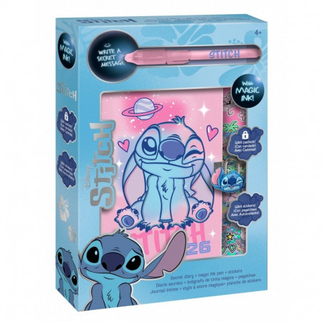 Stitch päevik võlupliiatsiga