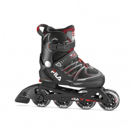 Reguleeritavad rulluisud lastele FILA X-ONE (M32-35), must-punane