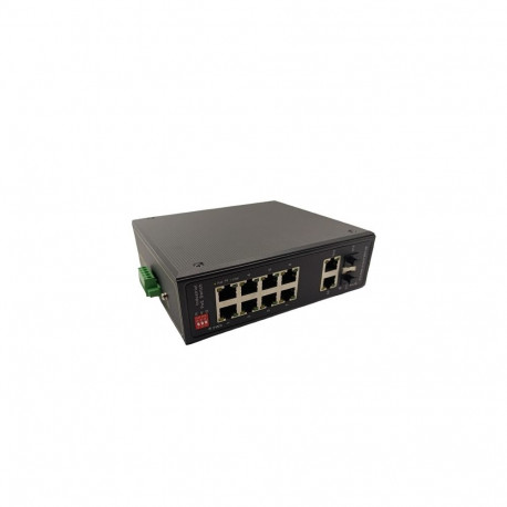 PoE Switch 10 Ports 1000M with 2 SFP Ports 1000M