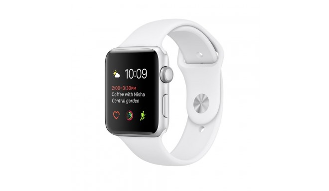 Apple Watch 1 38mm Band, silver/white