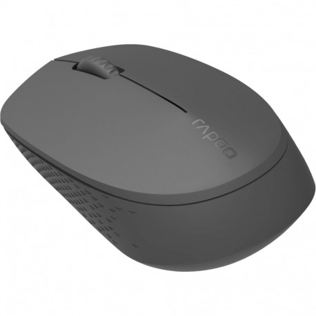 "Rapoo Kabellose lautlose Multi-Mode-Maus ""M100 Silent"" Dunkelgrau, hochauflösender Sensor mit 130