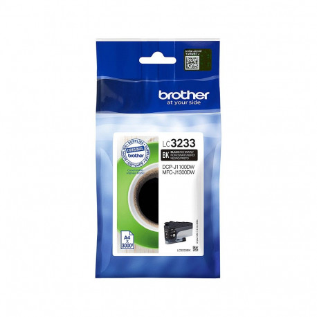 "Brother Tintenpatrone LC-3233BK Schwarz (ca. 3000 Seiten)"