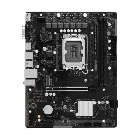 ASROCK emaplaat H610M-HDV/M.2 D5 GEN5 S1700 mATX Intel H610 2xDDR5, jaemüügiversioon