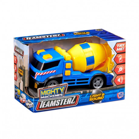 TEAMSTERZ Mighty Machines betooniauto valguse ja heliga, 12,5 cm