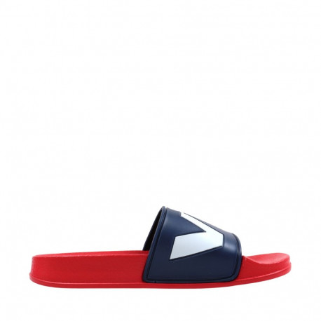 Klapki damskie Levi's June L granatowo-czerwone VPOL0239S-0290   37
