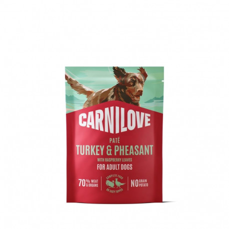 Carnilove Pate Turkey & Pheasant wet food for dogs 300g