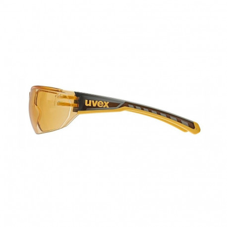 Cycling Glasses - UVEX Equate 100% UVA/UVB Protection UV 400 Smoke/Orange