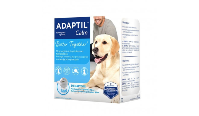 Pet Calming Diffuser - CEVA Adaptil Calm Diffuser And Refill, Continuous Use, White