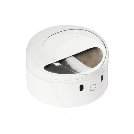 Pet Food Dispenser - CatLink F03 Standard, 400 ml Capacity, Quiet Operation 40 dB, White