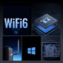 Ugreen CM845 Wireless WiFi 6 Adapter with Bluetooth 5.4 - Black