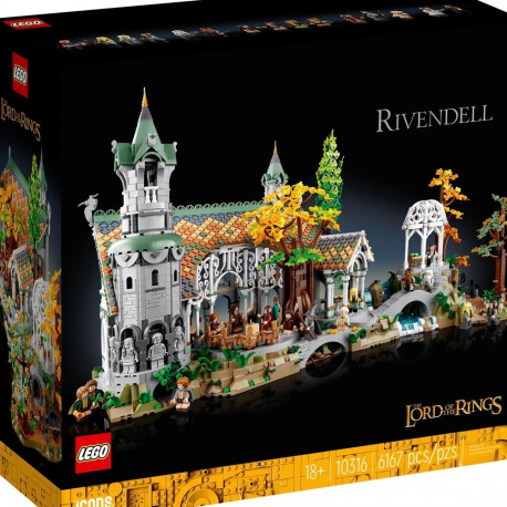 LEGO ICONS 10316 Sõrmuste isand: Rivendell