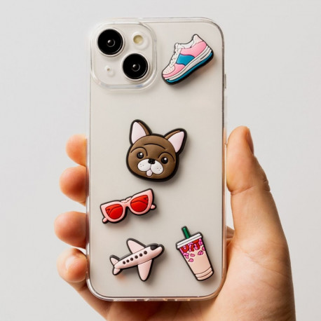 TFO 3D Kleeps telefonile roosa 5tk