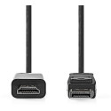 Videokaabel Nedis DisplayPort - HDMI 2m