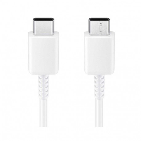 C TO C CABLE MAX. 3A. USB 2.0 WHITE