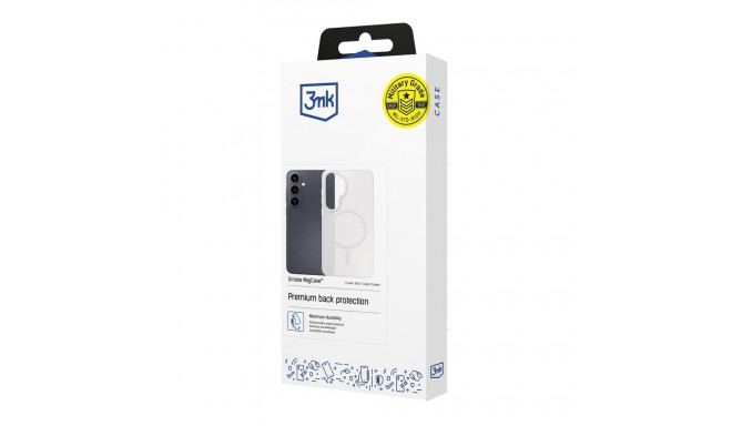 3mk Smoke MagCase for iPhone 17 - white-translucent