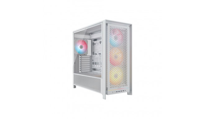 Corsair arvutikorpus FRAME 5000D RS ARGB Mid-Tower Airflow, valge