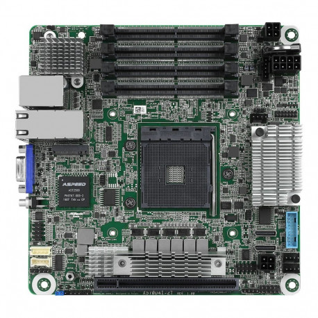 ASRock emaplaat X570D4I-2T mini-ITX AM4 Single