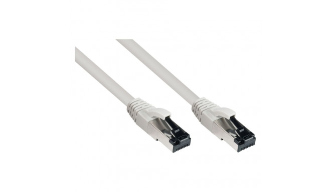 "Good Connections Cat.8.1 Patchkabel S/FTP HF grau 0,25m"