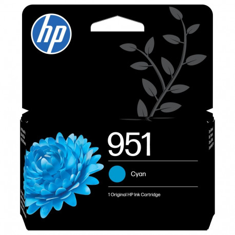 HP tindikasett 951 Officejet, tsüaan