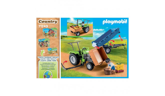 "- County - Traktor mit Hänger"