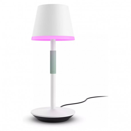 Philips kaasaskantav laualamp Hue White & Color Ambiance Go, valge