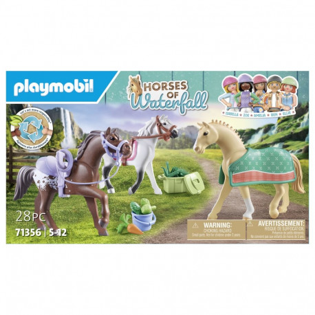 Horses of Waterfall 3 hobust Morgan, Quarter Horse ja Shagya Araber