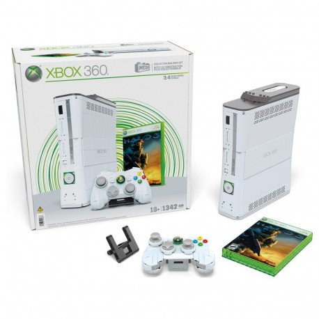 "MEGA Microsoft Xbox 360 Spielset mit Lichtern fr Sammler (1342 Teile)"