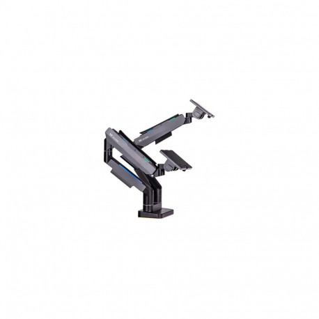 "Thermaltake Dual RGB Gaming Monitor Arm 17""-35"" Black"