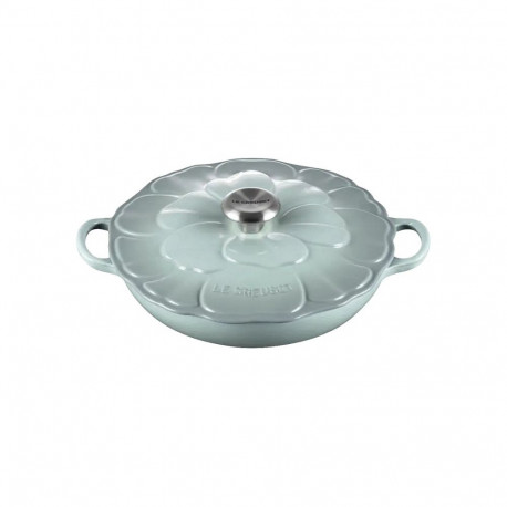 "Le Creuset Gourmet-Profitopf Blume 26 cm sea salt"
