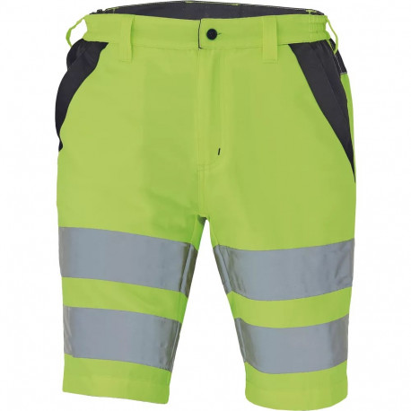 Cerva Max Vivo lühikesed püksid Hi-Vis kollased 50