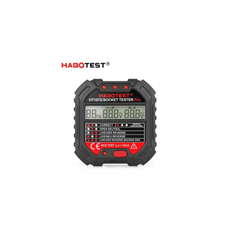 Habotest HT107D receptacle tester Contact