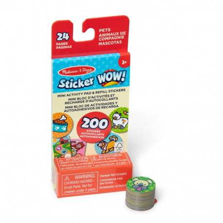 MELISSA & DOUG Sticker WOW! Refill Stickers - Pet
