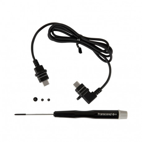 Transcend Body Camera Accessory Kit I Cable for DrivePro Body 30/60/70